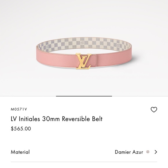 Louis Vuitton initials reversible 30mm belt - Picture 8 of 9